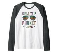 Fabuloso Viaje Chicas Phuket 2026 Viajes Playa Vacaciones Camiseta Manga Raglan