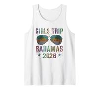 Fabuloso Viaje DE NIÑAS Bahamas 2026 Vacay Beaching Travel Camiseta sin Mangas