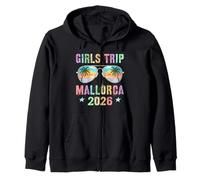 Fabuloso Viaje DE NIÑAS Mallorca 2026 Viaje Playa Vacay Sudadera con Capucha