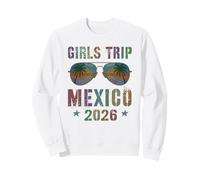 Fabuloso Viaje DE NIÑAS MÉXICO 2026 Vacay Beaching Travel Sudadera