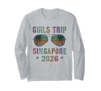 Fabuloso Viaje DE NIÑAS Singapur 2026 Vacaciones Playa Vacay Manga Larga