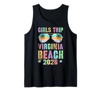 Fabuloso Viaje DE NIÑAS Virginia Beach 2026 Viajes Playa Camiseta sin Mangas