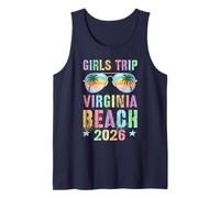 Fabuloso Viaje DE NIÑAS Virginia Beach 2026 Viajes Playa Camiseta sin Mangas