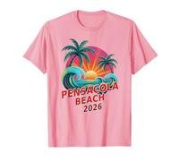 Fabuloso Viaje de tripulación de Vacaciones de mi Princesa en la Playa de Pensacola 2026 Camiseta
