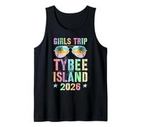 Fabuloso Viaje NIÑAS Tybee Island 2026 Viajes Playa Camiseta sin Mangas