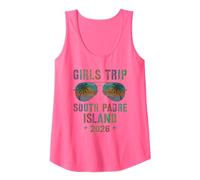 Fabuloso Viaje para NIÑAS A LA Isla del Padre Sur 2026 Viaje Vacaciones Camiseta sin Mangas