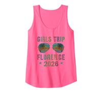 Fabuloso Viaje para NIÑAS Florencia 2026 Vacay Vacay Travel Camiseta sin Mangas