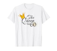 Fabulosos regalos para fiestas de cumpleaños de The Queen is 60 Camiseta
