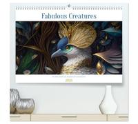 Fabulous creatures - In the land of mythical creatures (High Quality Premium Wall Calendar 2026 DIN A2 landscape),CALVENDO 12 Month Wall Calendar: Fabulous animals from the land of fantasy