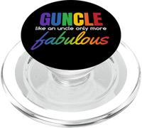 Fabulous Guncle I Gay Uncle Gay Bi LGBTQ PopSockets PopGrip para MagSafe