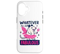 Fabulous Possum Fairy Outfit Sassy, Sparkly, and Unbothered Carcasa para iPhone 16