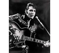 Fabulous - Póster de Star Celebridad Elvis Presley Chanteur vieja música original 1, papel, 30 x 40 cm