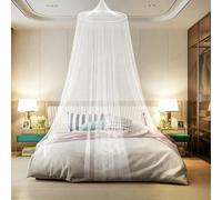 Faburo Mosquiteras Grande Universal, Mosquitera Cama Matrimonio, Mosquitera para Cama, Dosel Cama Infantil con Diseño de Cúpula, Mosquito Net para Viajar Doble Cama, para Casa y Camping