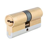Fac 23239 Cilindro de Perfil Europeo de Alta Seguridad, Latonado, 70 mm