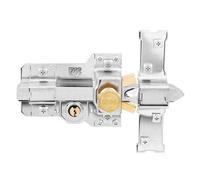 Fac - Cerrojo 303-l/115 izda. b-70 mm. niquel