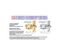 Fac cerrojos 946 lp - 80uve antibumping niquel cilind.70mm 01597