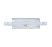 Fac seguridad - Cerradura sobreponer garaje horizontal doble misma clave