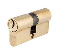 Fac seguridad - Cilindro 60mm llave-f leva 15mm laton (en caja)