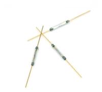 FACAIIO 10 piezas para mini interruptor de láminas normalmente abierto, sensor magnético de vidrio de 2 x 14 mm, 1 A, 100 V CC, IoT y aplicaciones de seguridad