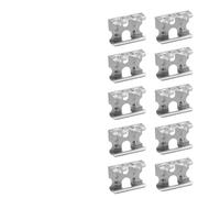 FACAIIO 100 clips de drenaje de agua para panel solar de aluminio, abrazadera automática de eliminación de barro de 30 mm, 35 mm, 40 mm de grosor, larga duración al aire libre