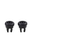 FACAIIO 2 clips para colgar cuerdas para estante de paquetes, color negro, repuesto directo para Renault Clio Mk1 Mk2 Megane Mk1-3 Laguna Mk1 Mk2 R21 R25