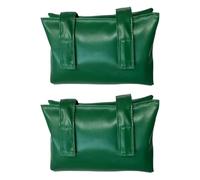 FACAIIO 2 cubiertas de juntas de invierno para exteriores, prevención de congelación, poliuretano elástico para aislamiento, grifos y tuberías de jardín, color verde, 18 x 26 cm