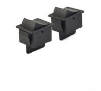 FACAIIO 2 interruptores de pie basculante para coches eléctricos para niños, control de reinicio de pedal acelerador de 6 V 12 V con enchufe de 2 pines