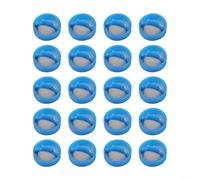 FACAIIO 20 piezas de malla de acero inoxidable para lavadora, válvula de entrada de agua, kit de pantalla, 20 mm x 6 mm para piezas de repuesto para la mayoría de marcas de lavadoras