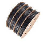 FACAIIO 200 metros negro termorretráctil con relación 2:1 extremo de alambre para arnés de cable aislante, a prueba de óxido, uso eléctrico