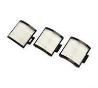 FACAIIO 3 filtros sectoriales para aspiradora Shark Detect Pro IW1511UK IW3510UK IW3611UKT, pieza de repuesto negra para una filtración eficaz del polvo