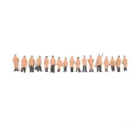 FACAIIO 300 figuras de pasajeros pintadas a escala 1:87 HO para modelo de tren, tren, tren, diorama, escenario