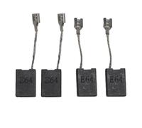FACAIIO 4 escobillas de carbono para Bosch GWS20-180 E64 GWS22-180 GWS24 | GCO2000 TCO2000 - Piezas de repuesto para amoladora angular, 22 x 16 x 6 mm, diseño resistente