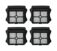 FACAIIO 4 piezas para filtros de aspiradora TINECO para iFloor 3, para Floor One S3, S5, S5 para Pro, alta eficiencia para piezas de repuesto, color negro