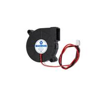 FACAIIO 5015 Ventilador radial DC 5V 12V 24V Funcionamiento silencioso 25dBA Piezas de impresora Disipación de calor