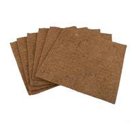 FACAIIO 6/10 alfombrillas de gallinero, relleno de coco grueso para tapete NEST, forro de coco extra grueso para nido para almohadillas para compostaje de gallinas ponedoras de huevos (6 piezas)