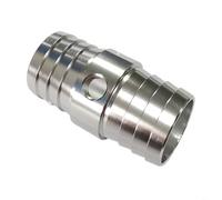 FACAIIO Acoplador de púas de manguera de radiador de aluminio 1-1/4 con puerto de vapor NPT de 1/8 para intercambio, adaptador de sello de anillo doble O (A)