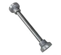 FACAIIO Acoplamiento de metal de 141 mm para máquina de combustión Weisuo WS-5, pieza de repuesto de eje de conexión compatible con WS7/WS8/WS9, plateado (WS-5)