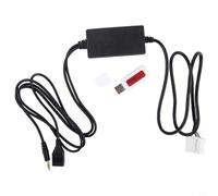 FACAIIO Adaptador de entrada AUX MP3 para Honda Accord Element para Ridgeline, cable convertidor de audio USB C con doble ranura SD y conector para auriculares 2003-2011