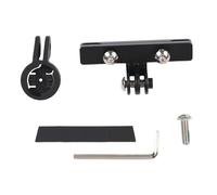 FACAIIO Adaptador de montaje de luz trasera para bicicleta Magicshine RN120 | Soporte de riel de asiento de aleación para sillines de 7 x 7 mm a 7 x 10 mm, soporte de luz de ciclismo negro con kit de