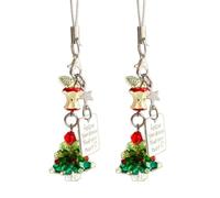 FACAIIO Adornos de gota para árbol de Navidad: llavero de fruta de la paz para alegría festiva