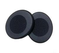 FACAIIO Almohadillas para auriculares HD2.30i HD2.01 HD2.20 cubiertas de espuma gruesa para graves mejorados, negro y blanco (negro)