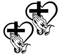 FACAIIO Arte de pared con cruz de mano, decoración cristiana de metal, letrero inspirador de cruz negra para sala de estar, dormitorio para creyentes (B)