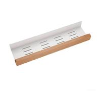 FACAIIO Bandeja vertical compacta para colgar en la pared, de madera maciza, maximiza el espacio, de alta calidad (40 cm)