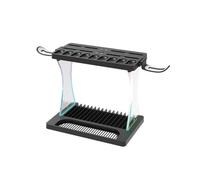 FACAIIO Base de carga de almacenamiento multifunción para Nintendo Switch 2, para controladores Joy-Con y discos de juego, material ABS, 28 x 18 x 5 cm, color negro