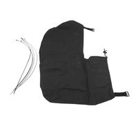 FACAIIO Bolsa de recogida para aspiradora de hojas, tela no tejida resistente al desgarro con cremallera, cuello de montaje de 30 cm, para GE-CL 36 Li E-Solo y Hof 3000W, color negro