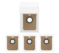 FACAIIO Bolsas de polvo para aspiradora Conga 15090 Spin For Revolution Home&Wash Robot Aspirador de repuesto de vaciado automático, 3.5L de gran capacidad (paquete de 4)