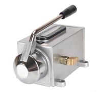 FACAIIO Bomba de aceite lubricante manual de 500 cc para maquinaria CNC, fresadora, torno, bomba manual de aleación de aluminio con flujo mínimo de 8 ml