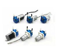 FACAIIO Bomba peristáltica de bajo ruido 12 V 24 V 100 ml/min para transferencia de líquidos viscosos de tamaño compacto en barredoras