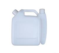 FACAIIO Botella mezcladora de combustible de 2 tiempos, 1 litro, adecuada para motosierra, ciclomotor, cortacésped, con marcas de graduación claras para proporciones 50:1 y 25:1