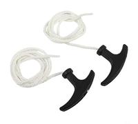 FACAIIO Cable de arranque para cortacésped con mango ergonómico y cuerda resistente al desgaste de 950 mm, 49 cc para mini motocicletas, bicicletas, ATV, motosierras y maquinaria pequeña para